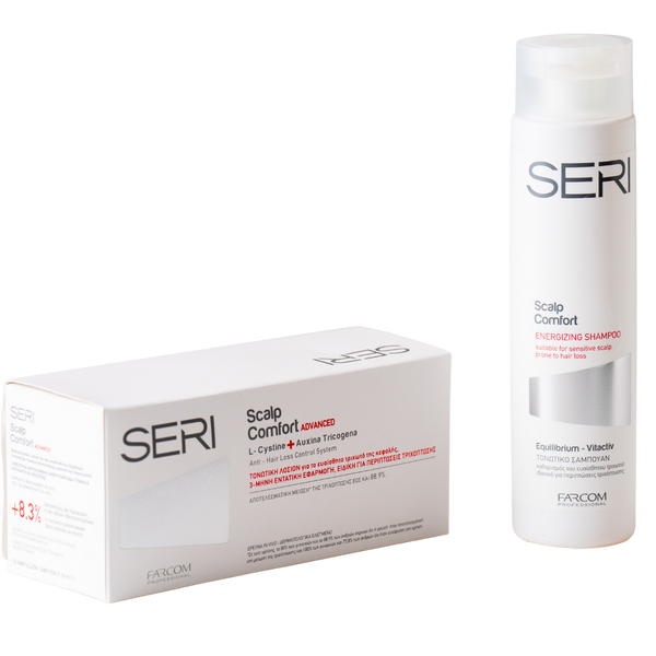 מארזי שי - סט למניעת נשירה: סרי שמפו ממריץ נגד נשירה 300 מ"ל +סרי אמפולות נגד נשירה 12*10 מ"ל FARCOM פרקום מאת פרקום FARCOM | | אידיאלית ל- אמפולות לשיער אמפולות נגד נשירה מארזי שי פרקום שמפו לשיער שמפו נגד הנשירה שמפו נגד נשירה | מושלמת ל- {{ product_use_case }}