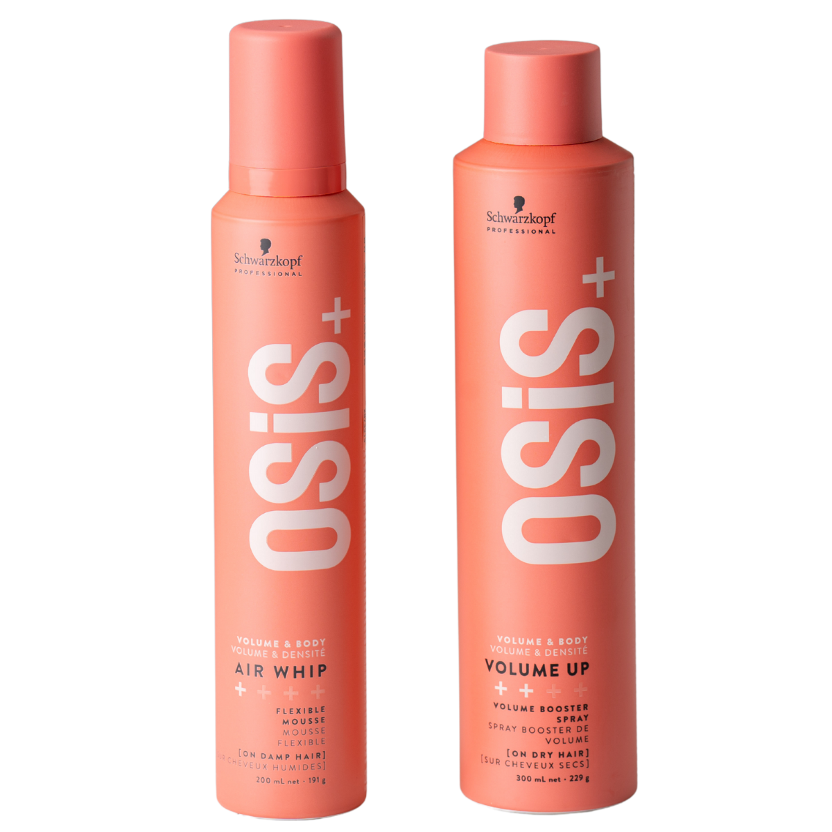 מארזי שי - זוג מוס להענקת נפח OSIS+ AIR WHIP לשיער 200 מ"ל + ווליום אפ ספריי נפח לשיער 300 מ"ל שוורצקופף מאת שוורצקופף SCHWARZKOPF | | אידיאלית ל- מארזי שי מוס לשיער מוצרי שיער לגבר ספריי לשיער ספריי נפח שוורצקופף | מושלמת ל- {{ product_use_case }}