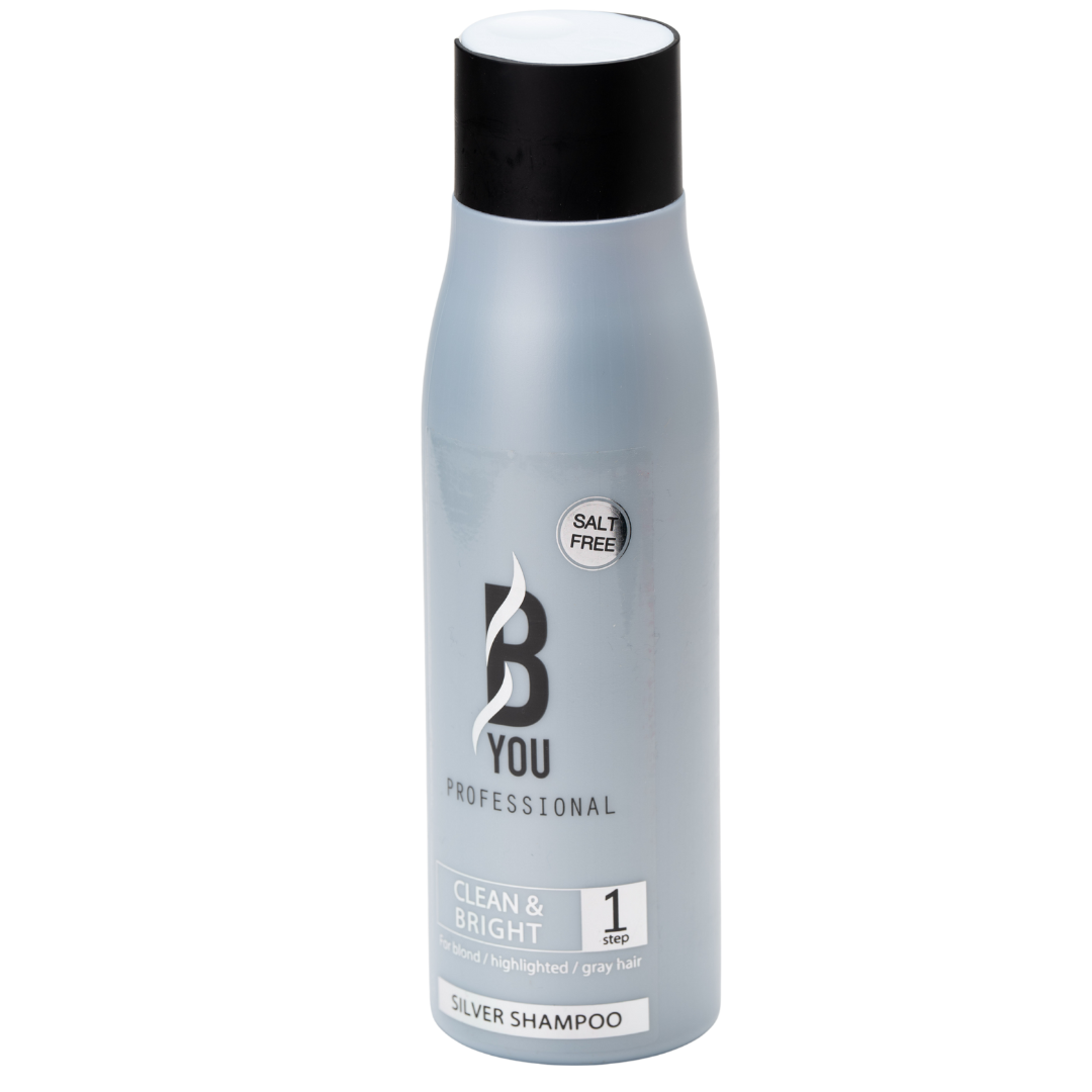 שמפו לשיער - שמפו ללא מלחים סילבר בי יו B YOU 500 מ"ל מאת בי יו B YOU | | אידיאלית ל- בי יו ללא מלחים שמפו לשיער שמפו לשיער בלונד גוונים ומובהר | מושלמת ל- {{ product_use_case }}