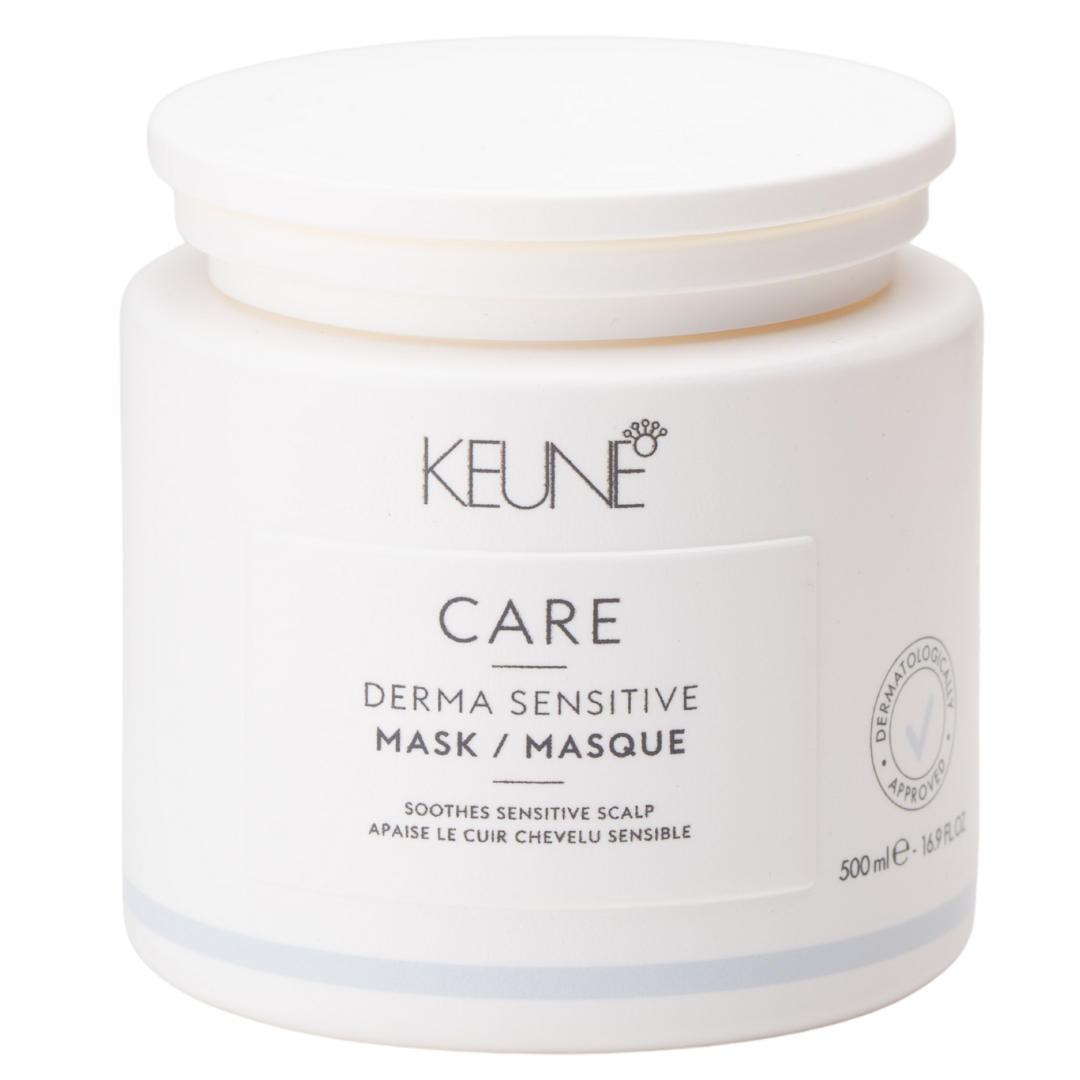 מסכה לשיער - מסכת דרמה סנסיטיב Care Derma Sensitive מרגיעה ומעניקה לחות לקרקפת יבשה, מגרדת ומגורה קיון 500 מ"ל מאת קיון KEUNE | | אידיאלית ל- מסכה לשיער קיון | מושלמת ל- {{ product_use_case }}