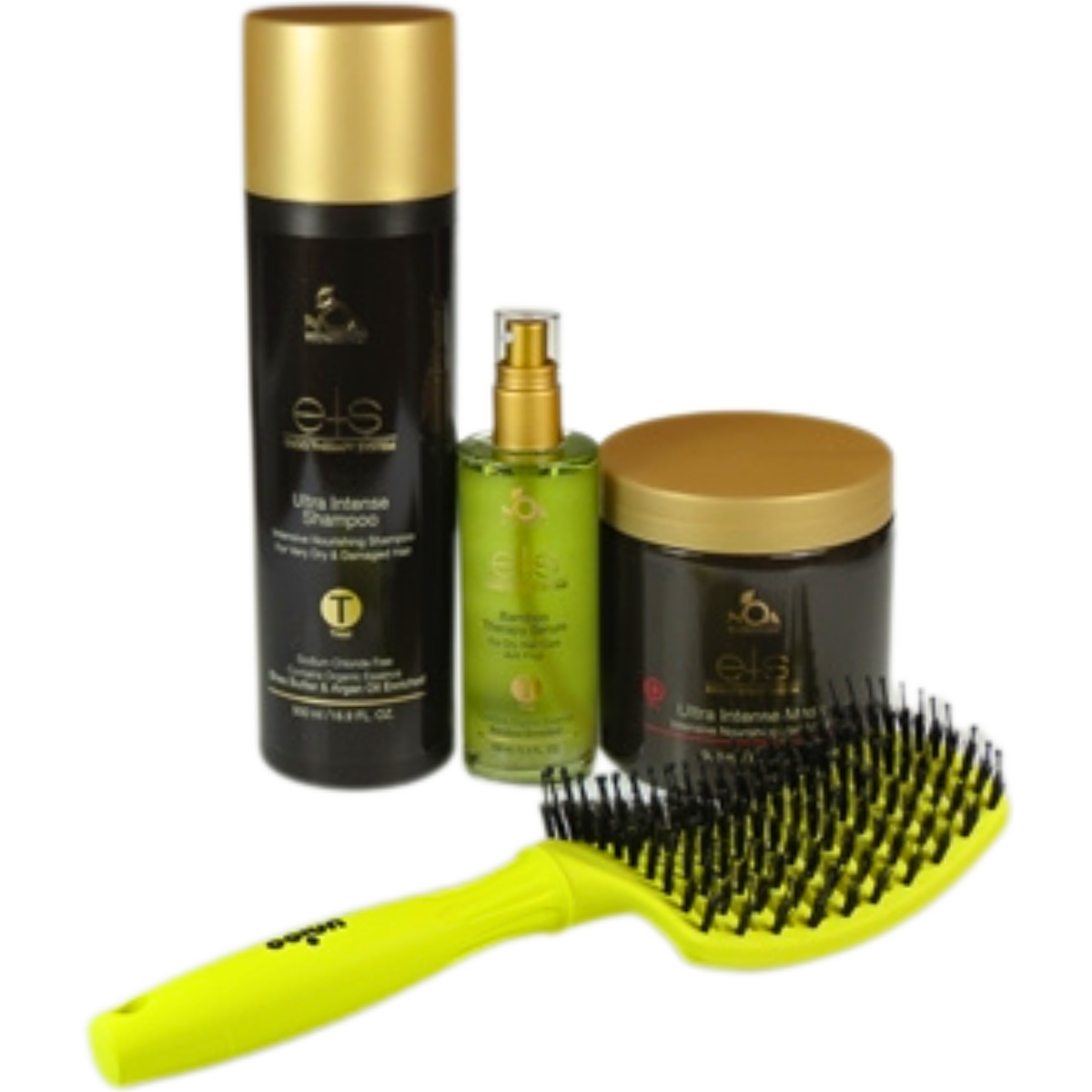 מארזי שי - ערכה לשיער ULTRA INTENSE בתוספת לחות מוגברת לשיער יבש מאוד שמפו, מסכה, סרום + מברשת מתנה ETS מאת נועה שיווק פרו בעמ NOA MARKETING | | אידיאלית ל- מארזי שי נועה שיווק פרו בעמ | מושלמת ל- {{ product_use_case }}