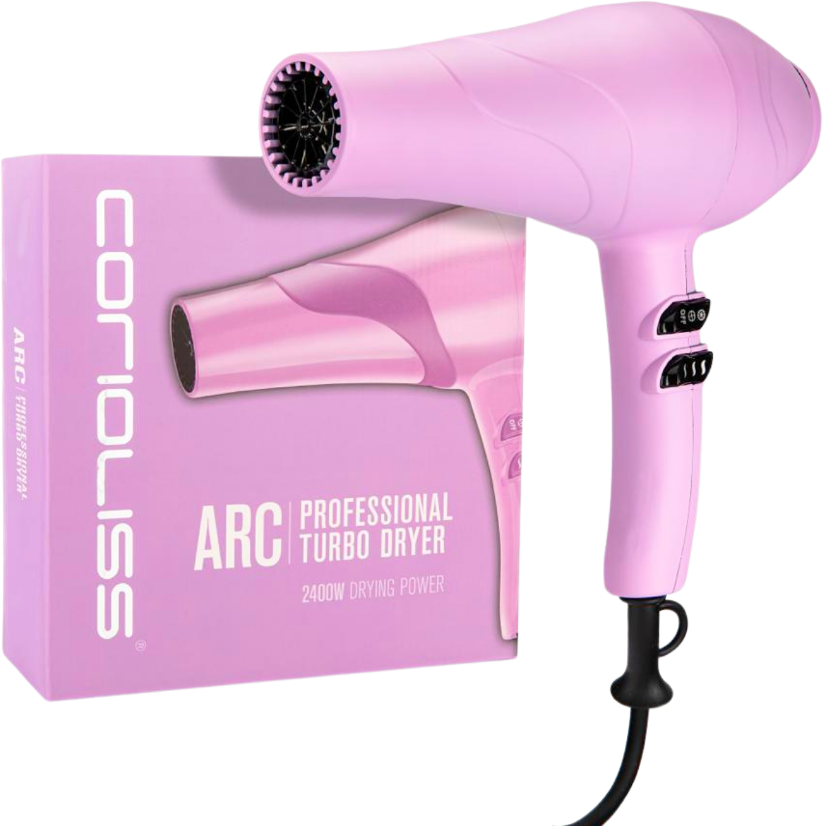 מכשירים חשמליים - מייבש שיער מקצועי CORIOLISS ARC בשלושה צבעים מרהיבים קוריוליס 2400W מאת קוריוליס CORIOLISS | | אידיאלית ל- מייבשי שיער קוריוליס | מושלמת ל- {{ product_use_case }}