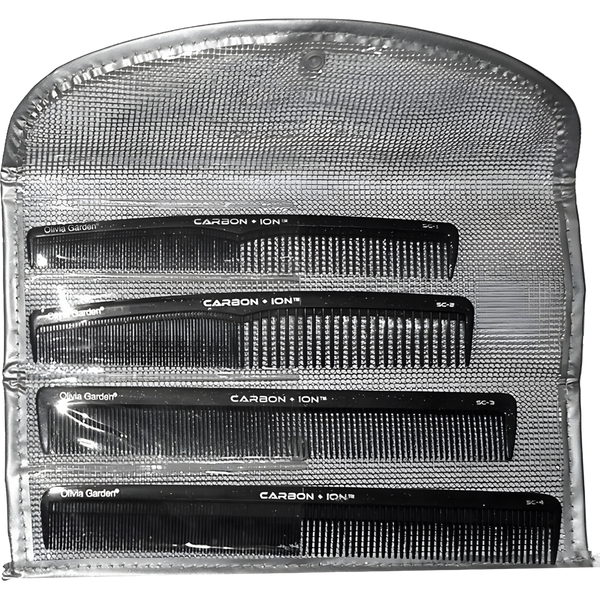 מסרק לשיער - סט מסרקי קרבון SC אוליביה גארדן מאת אוליביה גרדן OLIVIA GARDEN | | אידיאלית ל- אוליביה גרדן וולדן מסרקי יוקרה מסרקים לשיער | מושלמת ל- {{ product_use_case }}