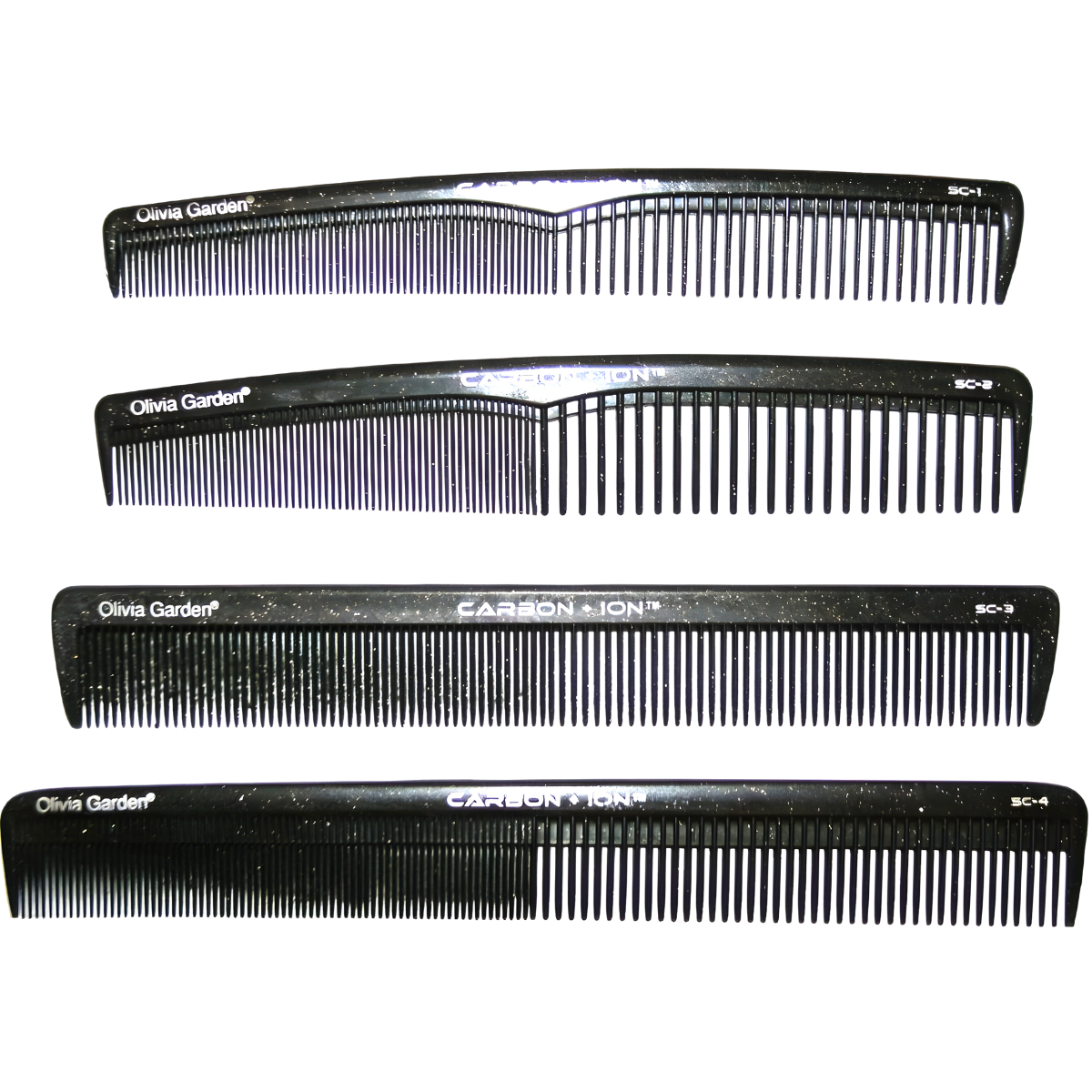 מסרק לשיער - סט מסרקי קרבון SC אוליביה גארדן מאת אוליביה גרדן OLIVIA GARDEN | | אידיאלית ל- אוליביה גרדן וולדן מסרקי יוקרה מסרקים לשיער | מושלמת ל- {{ product_use_case }}