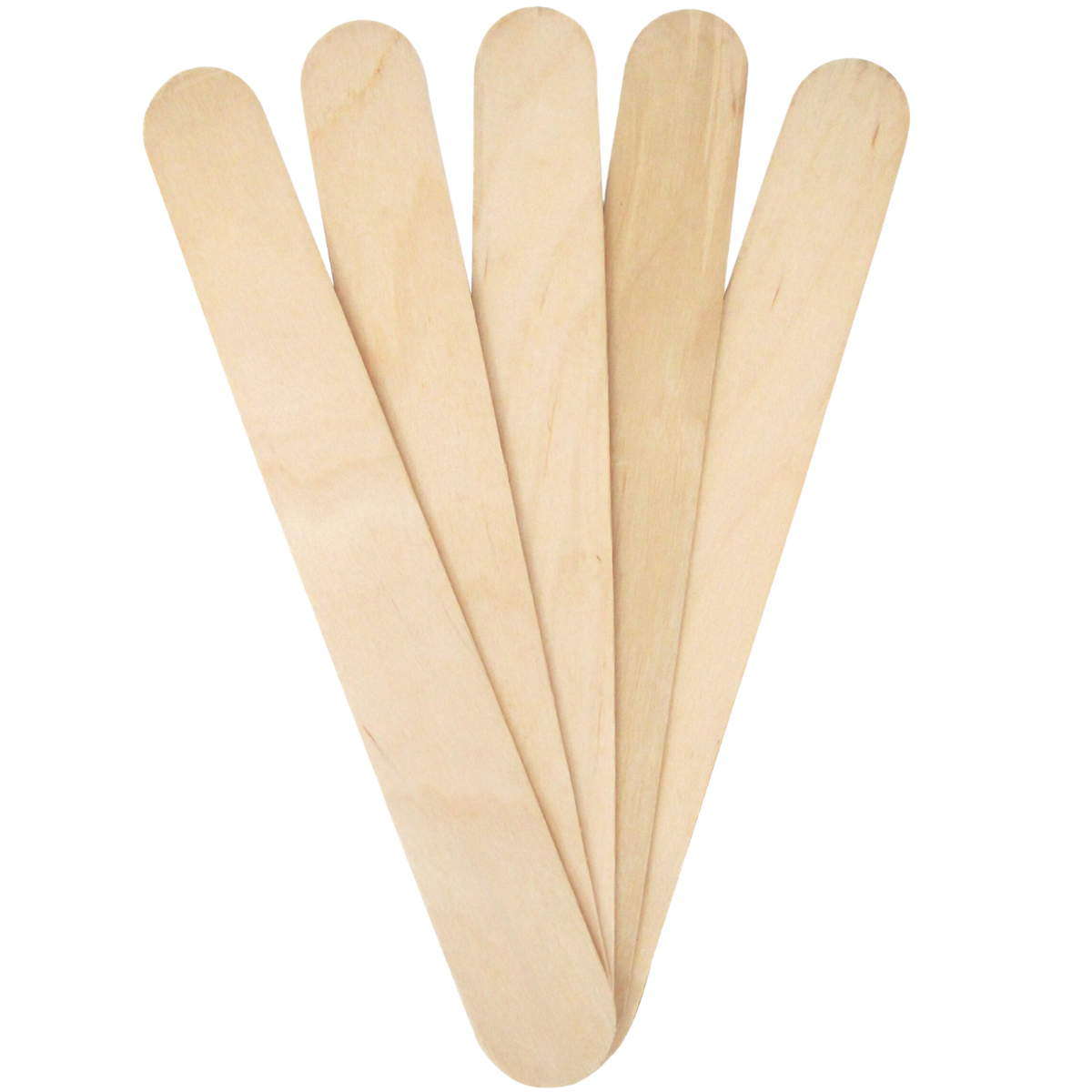 שעווה להסרת שיער - שפדלים גדולים מעץ 100 יחידות מאת עלמה ALMA | | אידיאלית ל- מוצרים נילווים לשעווה עלמה | מושלמת ל- {{ product_use_case }}