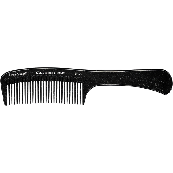 מסרק לשיער - מסרק אוליביה גארדן קרבון ST-4 ידית מאת אוליביה גרדן OLIVIA GARDEN | | אידיאלית ל- אוליביה גרדן וולדן מסרקי יוקרה מסרקים לשיער | מושלמת ל- {{ product_use_case }}