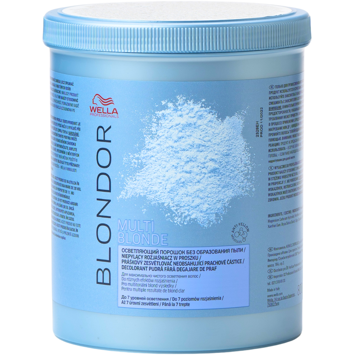 אבקת הבהרה לשיער - אבקת הבהרה לשיער בלונדור לייטנינג פאוודר וולה 800 גרם מאת וולה WELLA | | אידיאלית ל- אבקת הבהרה לשיער וולה | מושלמת ל- {{ product_use_case }}