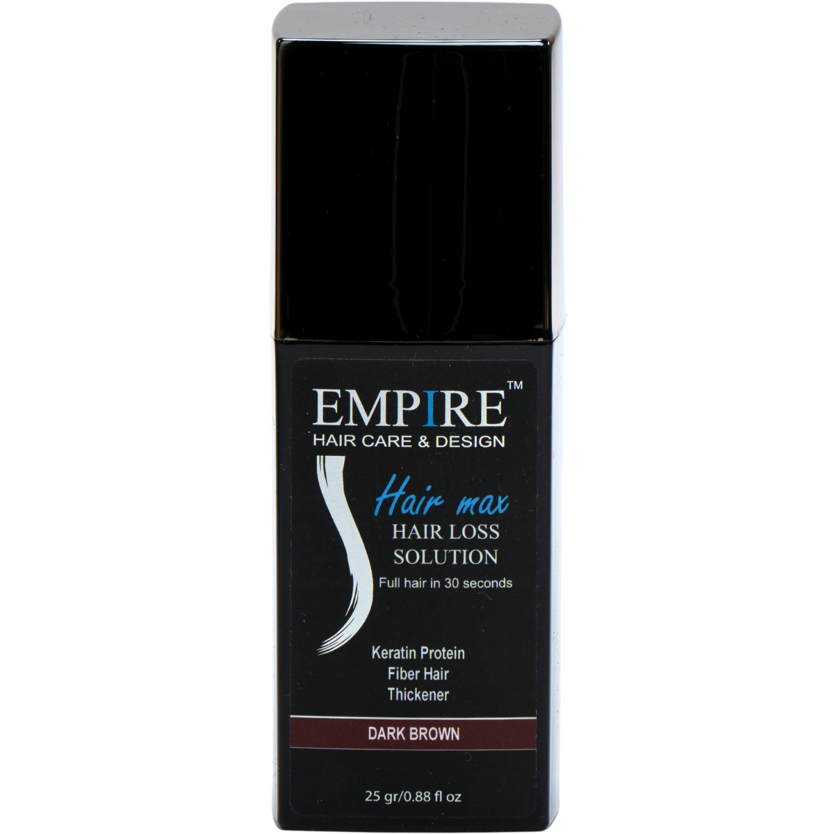 סיבי שיער - סיבי שיער הייר מקס אמפייר חום כהה 25 גרם מאת קיון KEUNE | | אידיאלית ל- סיבי שיער קיון | מושלמת ל- {{ product_use_case }}