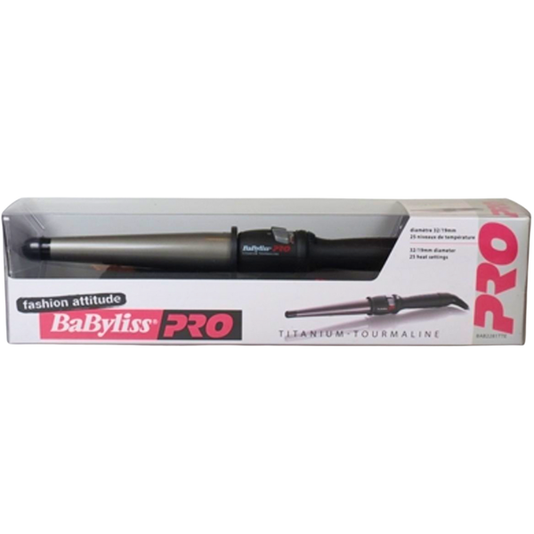 מכשירים חשמליים - מסלסל טורמלין טיטניום קונוס 32 מ"מ - 19 מ"מ דגם: 2281 בייביליס מאת בייביליס BABYLISS | | אידיאלית ל- בייביליס מסלסלי שיער | מושלמת ל- {{ product_use_case }}