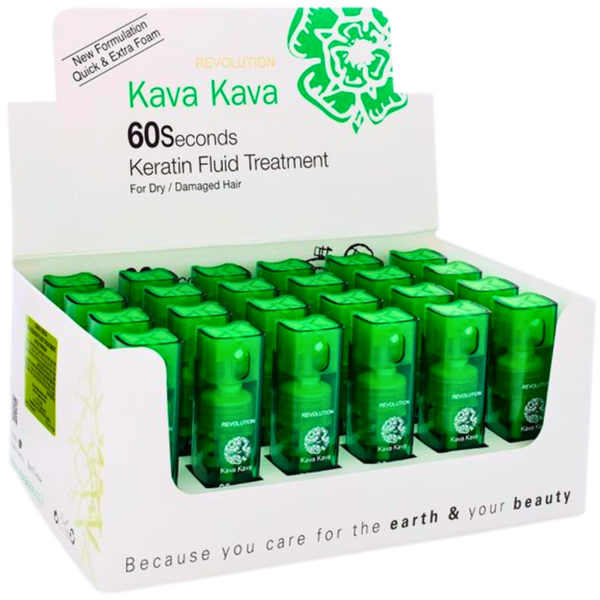 אמפולה לשיער - אמפולות קרטין לשיקום השיער 60 שניות קווה קווה 24*10 מ"ל מאת קווה קווה KAVA KAVA | | אידיאלית ל- אמפולות לשיער קווה קווה | מושלמת ל- {{ product_use_case }}