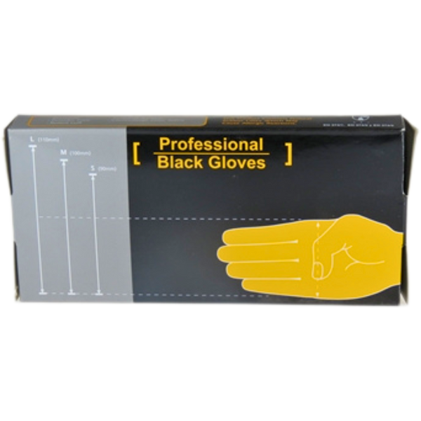 כפפות - כפפות שחורות 10 זוגות רב פעמיות S/M/L מאת 2Hair | | אידיאלית ל- כפפות מוצרים לספר צביעת שיער בבית | מושלמת ל- {{ product_use_case }}