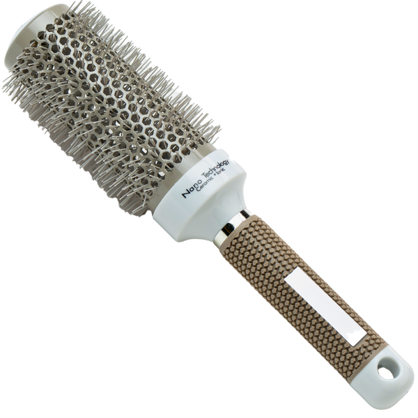 מברשת לשיער - מברשת פן מקצועית לשיער Nano Tehnology מאת 2Hair | 45 מ"מ | אידיאלית ל- מברשות שיער | מושלמת ל- {{ product_use_case }}
