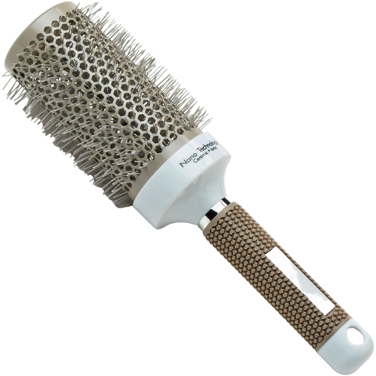 מברשת לשיער - מברשת פן מקצועית לשיער Nano Tehnology מאת 2Hair | 55 מ"מ | אידיאלית ל- מברשות שיער | מושלמת ל- {{ product_use_case }}
