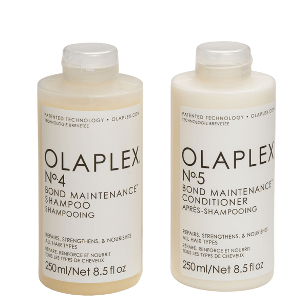 מארזי שי - סט טיפוח לשיער שמפו ללא מלחים + מרכך OLAPLEX אולפלקס 250 מ"ל מאת אולפלקס OLAPLEX | | אידיאלית ל- אולפלקס מארזי שי שיקום שיער | מושלמת ל- {{ product_use_case }}