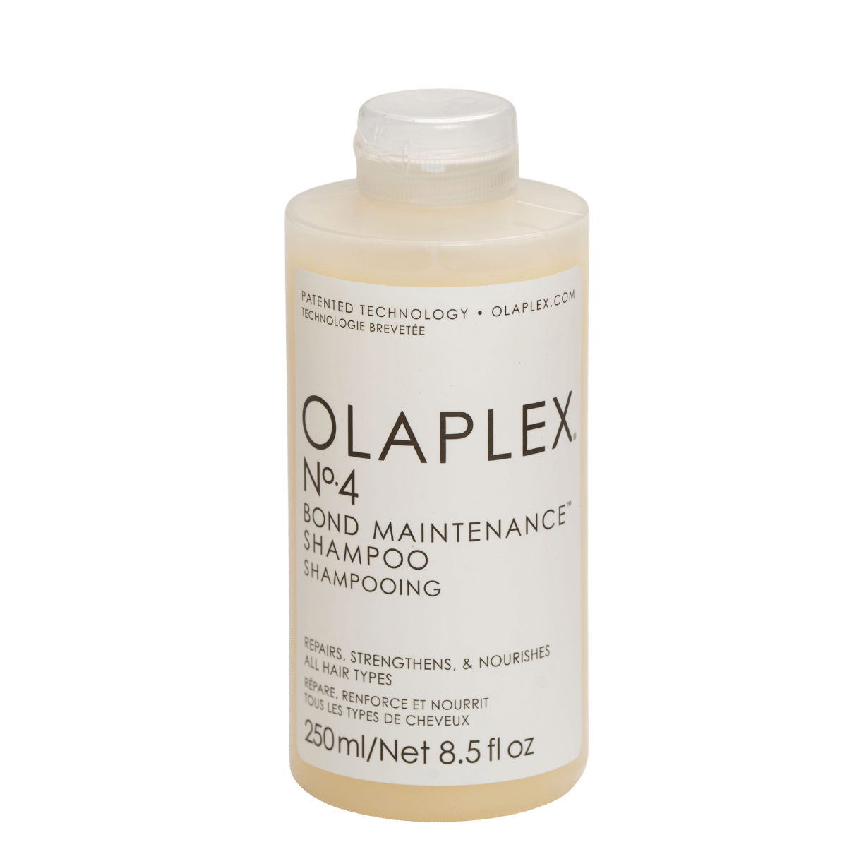 שמפו לשיער - שמפו ללא מלחים לשיער OLAPLEX אולפלקס מס` 4 250 מ"ל מאת אולפלקס OLAPLEX | | אידיאלית ל- אולפלקס שיקום שיער שמפו לשיער | מושלמת ל- {{ product_use_case }}