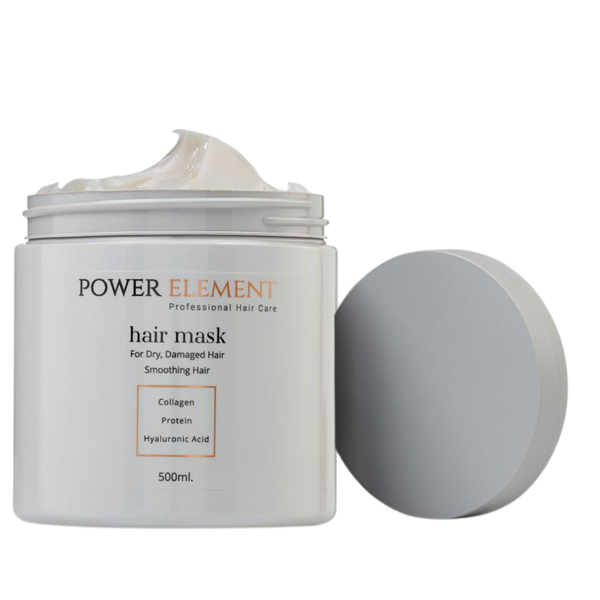 מסכה לשיער - מסכה לשיער POWER ELEMENT לשיער יבש, פגום ולשיער שעבר החלקה 500 מ"ל מאת פאוור אלמנט POWER ELEMENT | | אידיאלית ל- מסכה לשיער פאוור אלמנט | מושלמת ל- {{ product_use_case }}