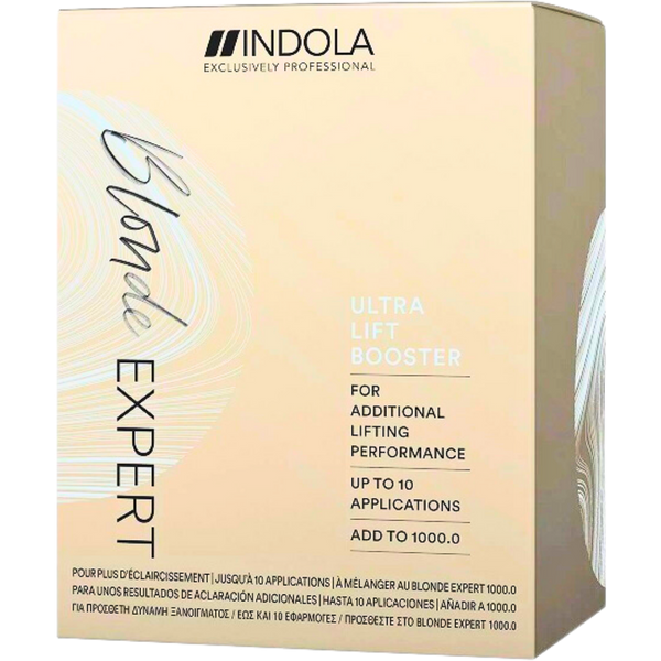 אבקת הבהרה לשיער - בלונד אקספרט אולטרה ליפט בוסטר משפר תוצאות הבהרה לשיער INDOLA אינדולה 10*10 גר` מאת אינדולה INDOLA | | אידיאלית ל- אבקת הבהרה לשיער אינדולה צביעה לשיער | מושלמת ל- {{ product_use_case }}