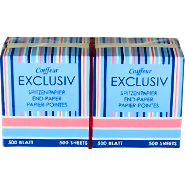 ביגודים לסלסול - מארז בדים לביגודים EXCLUSIV לסלסול השיער 500 דפים בכל חבילה מאת וולדן Welldan | | אידיאלית ל- וולדן מוצרים לספר סלסול לשיער | מושלמת ל- {{ product_use_case }}