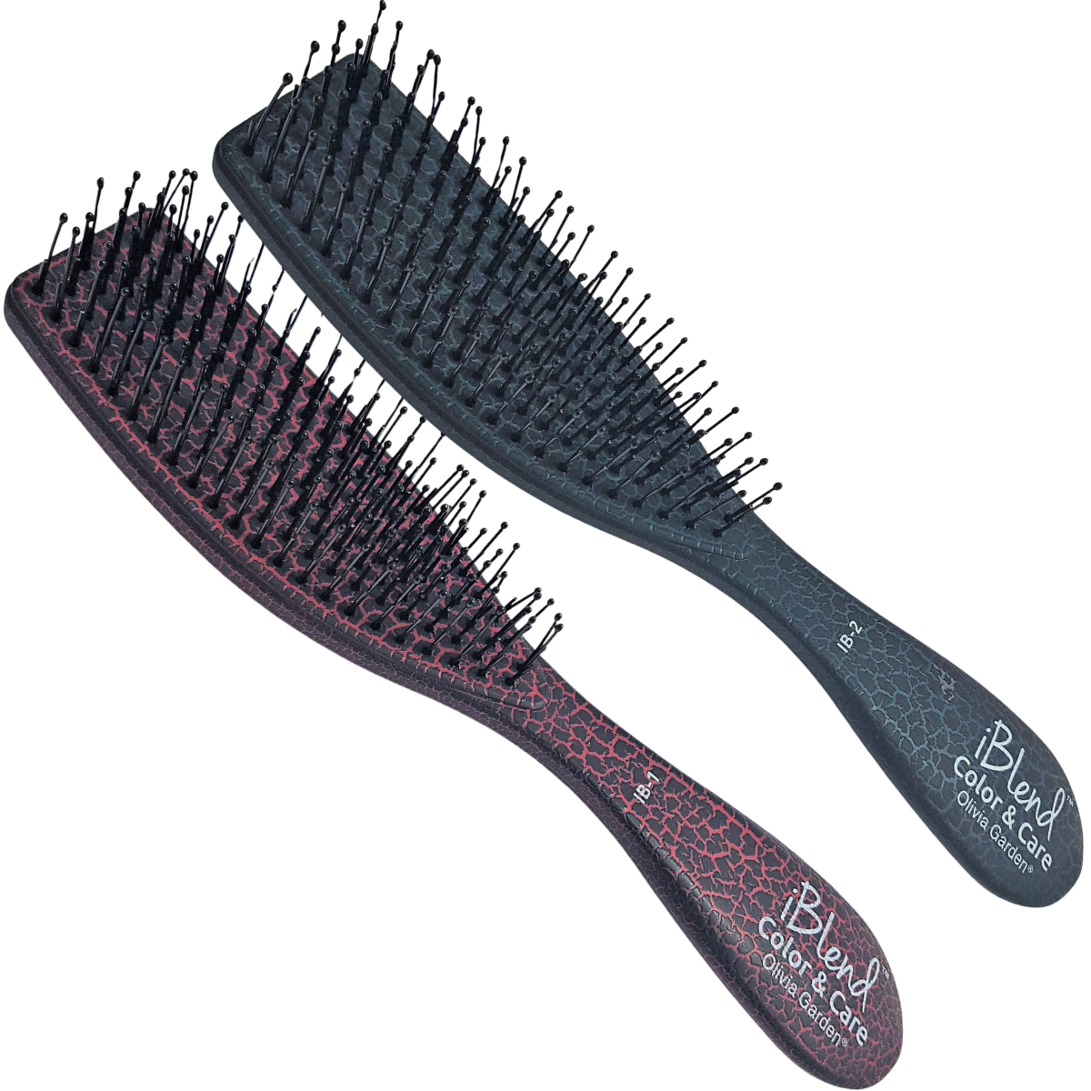 מברשת לשיער - מברשת לעבודה בכימיה ירוק/אדום מאת אוליביה גרדן OLIVIA GARDEN | | אידיאלית ל- וולדן מברשות אוליביה גרדן | מושלמת ל- {{ product_use_case }}