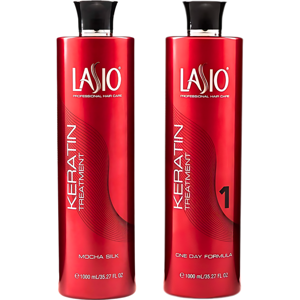 החלקה לשיער - טיפול קראטין משקמת MOCHA SILK \ טיפול משקם ONE DAY\ טיפול TROPIC לשיער פגום LASIO לאסיו 1000 מ"ל מאת לאסיו LASIO | | אידיאלית ל- הגנה מהשמש החלקה לשיער לאסיו | מושלמת ל- {{ product_use_case }}