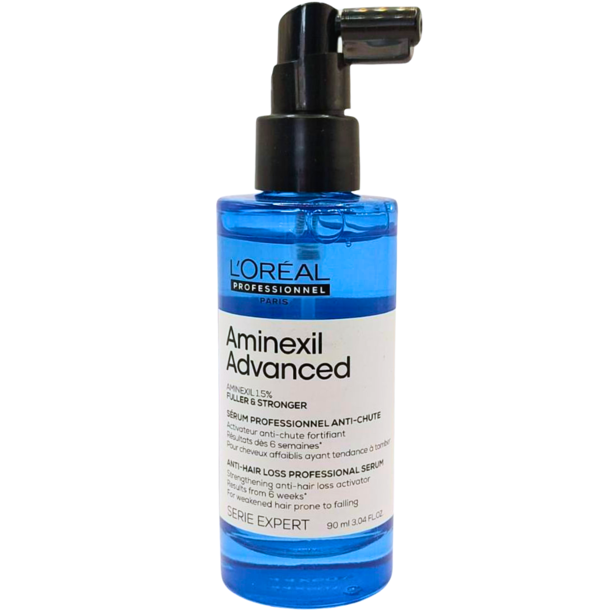 סרום לקרקפת - סרום לשיער AMINEXIL לשיער מלא וחזק יותר לוריאל 90 מ"ל מאת לוריאל LOREAL | | אידיאלית ל- X לוריאל סרום לשיער סרום נגד נשירה | מושלמת ל- {{ product_use_case }}