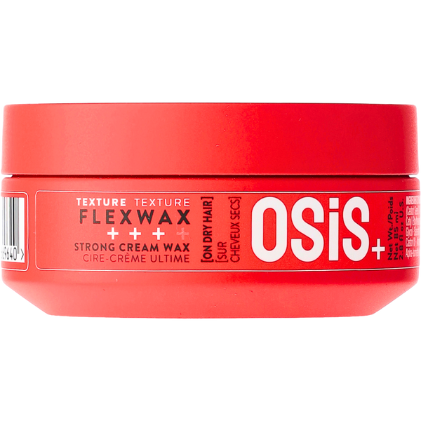 ווקס לשיער - קרם וקס חזק OSIS + FLEXWAX שוורצקופף 85 מ"ל מאת שוורצקופף SCHWARZKOPF | | אידיאלית ל- חימר ווקס לשיער שוורצקופף | מושלמת ל- {{ product_use_case }}