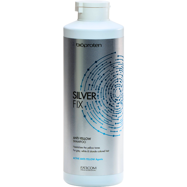 שמפו לשיער - שמפו SILVER FIX לשיער לבן ולמניעת צהוב בשיער בלונד ללא פרבנים מבית פרקום מאת פרקום FARCOM | | אידיאלית ל- פרקום שמפו לשיער שמפו לשיער בלונד גוונים ומובהר | מושלמת ל- {{ product_use_case }}
