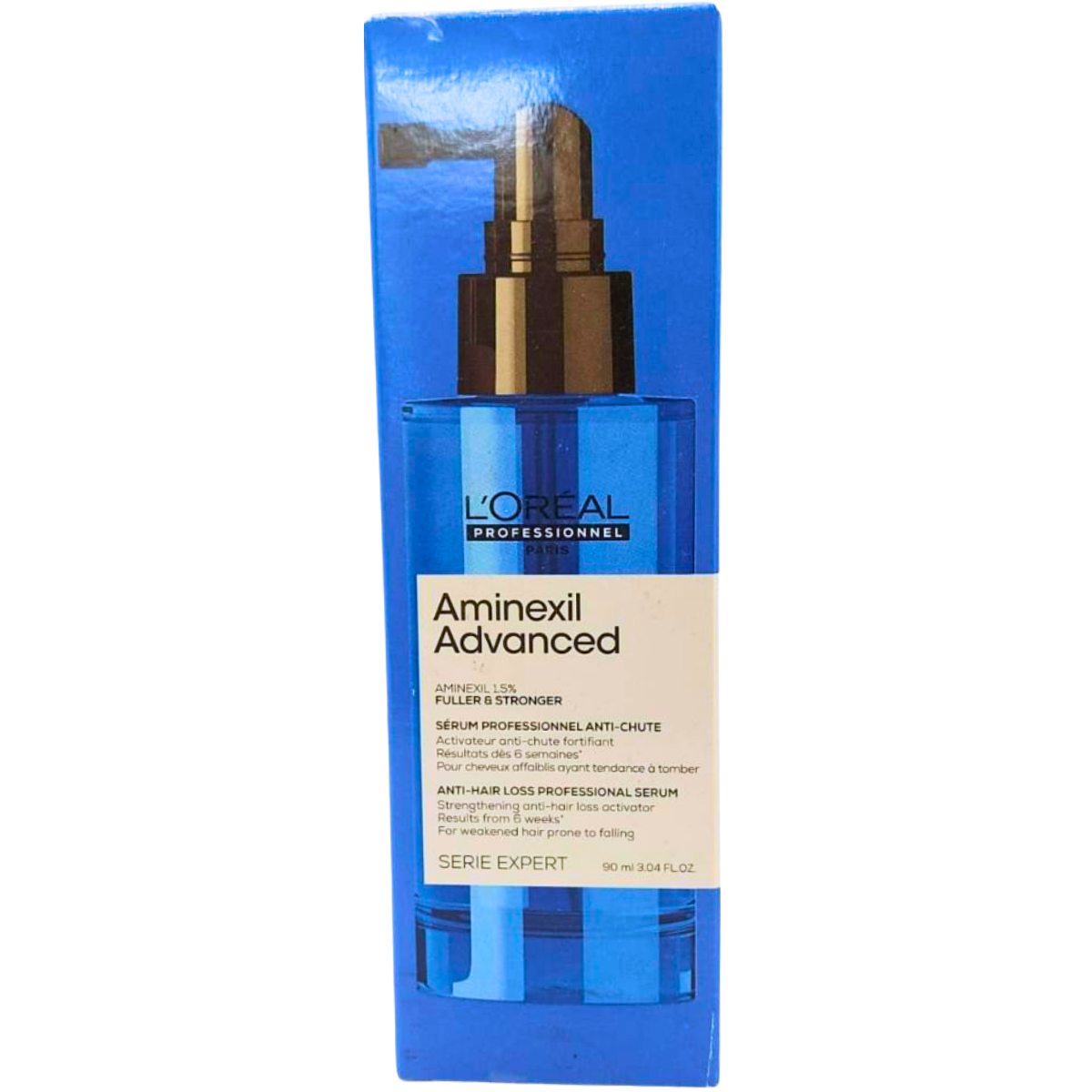 סרום לקרקפת - סרום לשיער AMINEXIL לשיער מלא וחזק יותר לוריאל 90 מ"ל מאת לוריאל LOREAL | | אידיאלית ל- X לוריאל סרום לשיער סרום נגד נשירה | מושלמת ל- {{ product_use_case }}