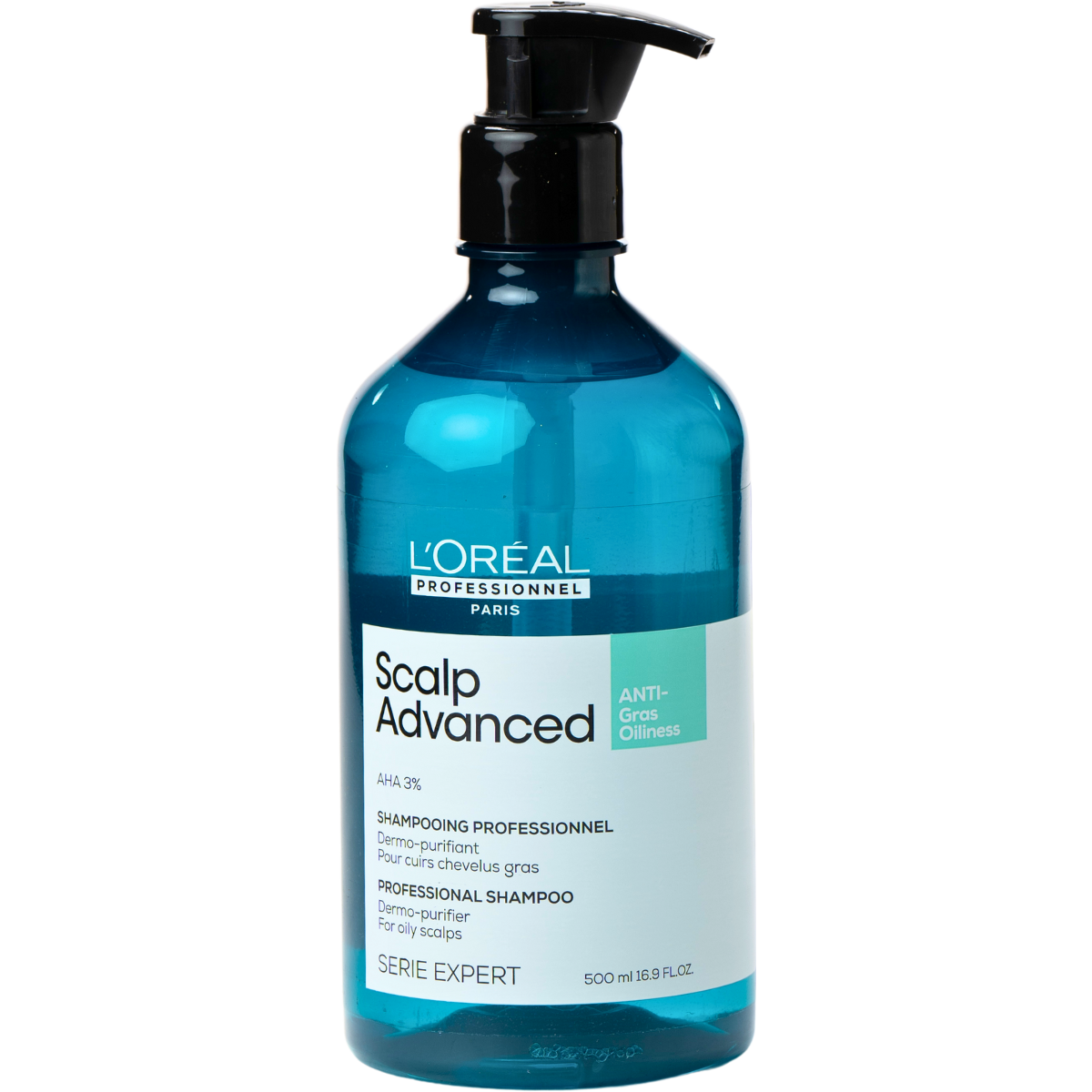 שמפו לשיער - שמפו מקצועי לקרקפת שומנית SCALP ADVANCED לניקוי יסודי של עור הקרקפת לוריאל 500 מ"ל מאת לוריאל LOREAL | | אידיאלית ל- X לוריאל שמפו לשיער | מושלמת ל- {{ product_use_case }}