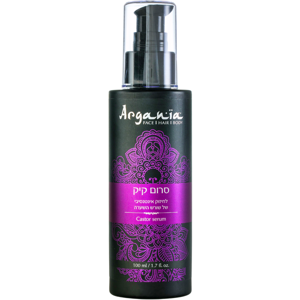 סרום לשיער - סרום קיק ARGANIA לחיזוק אינטנסיבי של שורש השערה 100 מ"ל מאת ארגניה ARGANIA | | אידיאלית ל- ארגניה סרום לשיער סרום נגד נשירה | מושלמת ל- {{ product_use_case }}