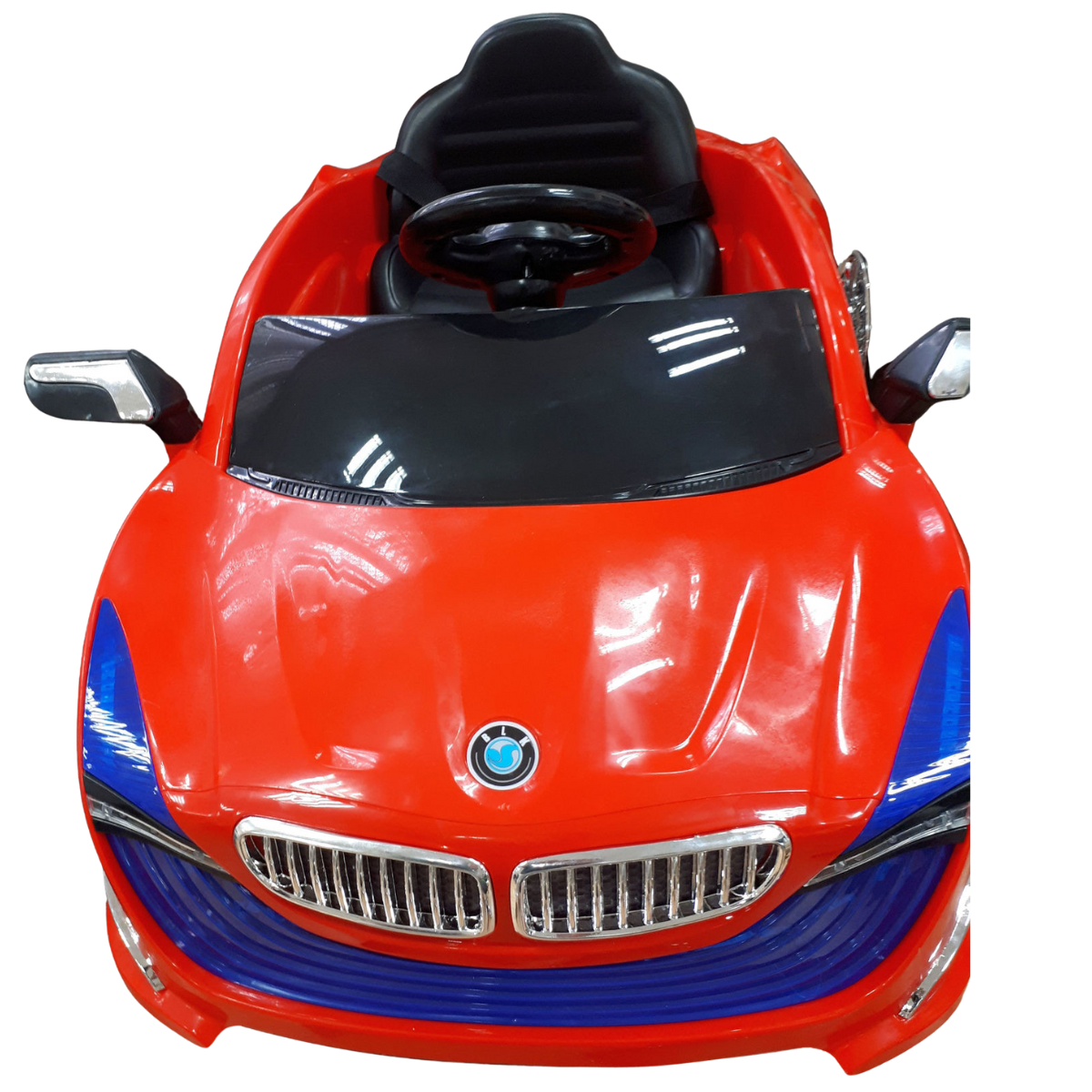 כיסא - מכונית תספורת לילדים - אדומה/צהובה מאת וולדן Welldan | | אידיאלית ל- וולדן כסאות ועזרים לילדים | מושלמת ל- {{ product_use_case }}