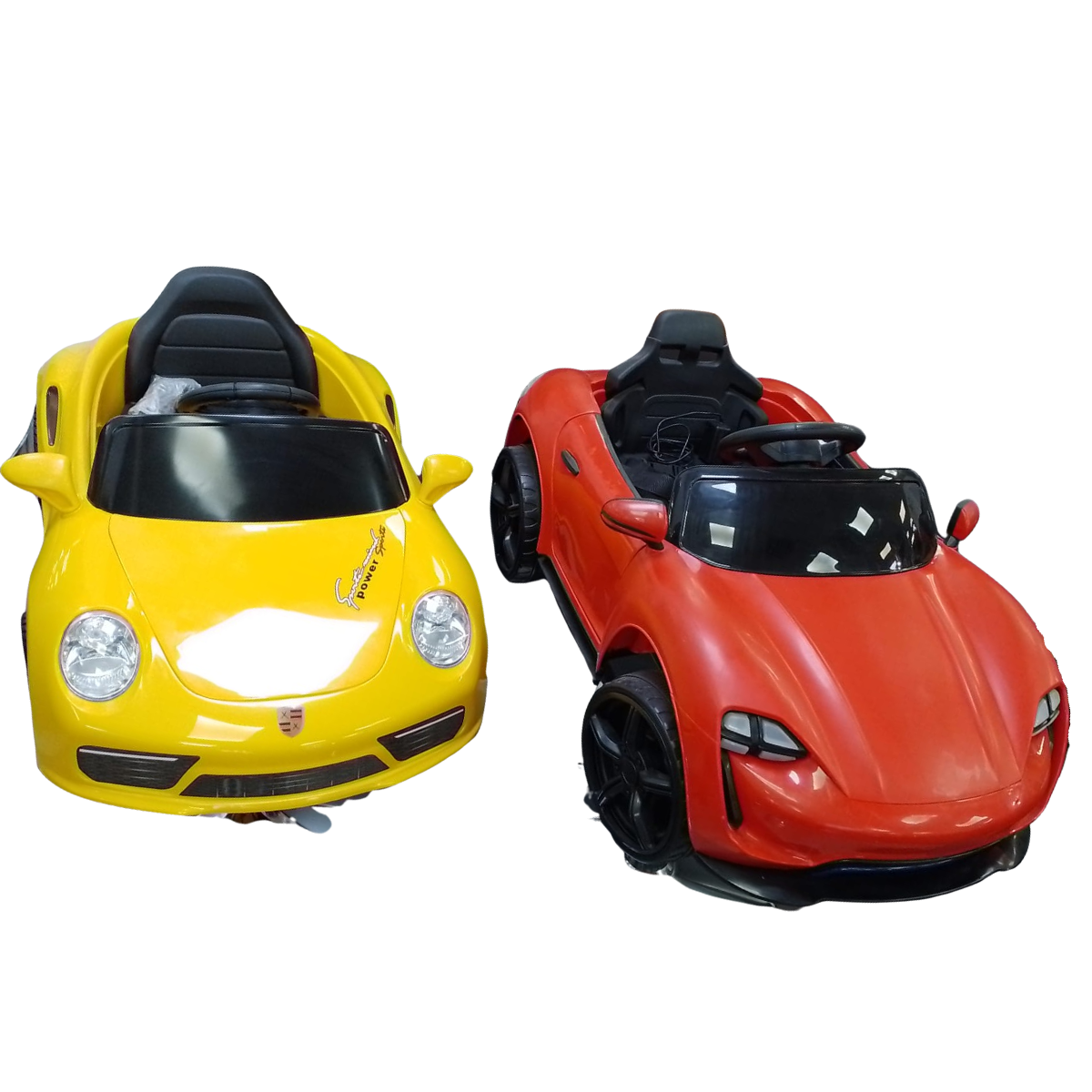 כיסא - מכונית תספורת לילדים - אדומה/צהובה מאת וולדן Welldan | | אידיאלית ל- וולדן כסאות ועזרים לילדים | מושלמת ל- {{ product_use_case }}