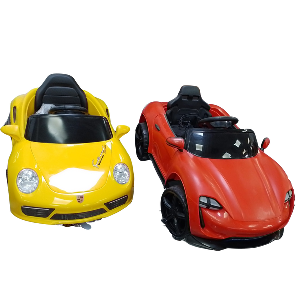 כיסא - מכונית תספורת לילדים - אדומה/צהובה מאת וולדן Welldan | | אידיאלית ל- וולדן כסאות ועזרים לילדים | מושלמת ל- {{ product_use_case }}