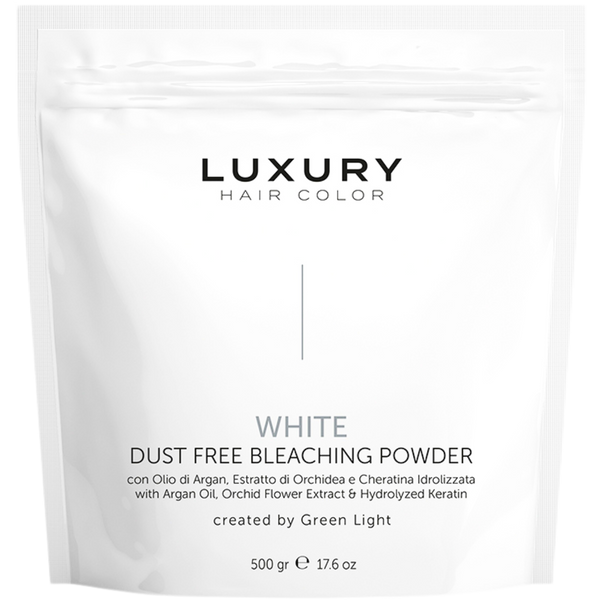 אבקת הבהרה לשיער - LUXURY אבקת הבהרה לבנה 500 מ"ל מאת לקשרי LUXURY | | אידיאלית ל- אבקת הבהרה לשיער לקשרי מוצרים לספר צביעה לבלונד | מושלמת ל- {{ product_use_case }}