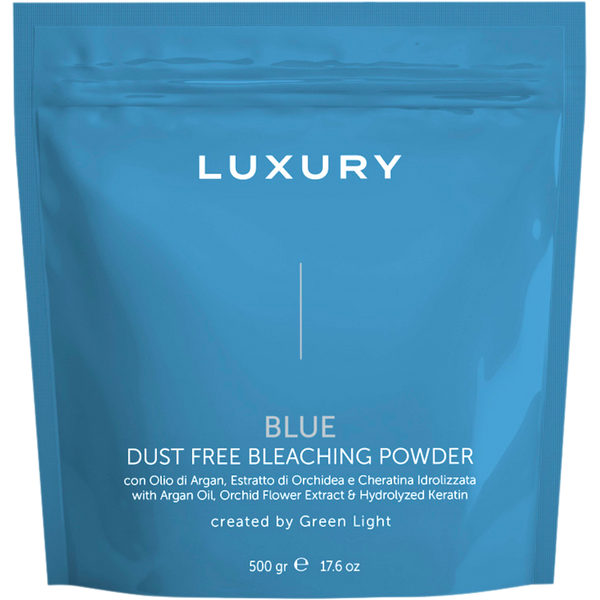 אבקת הבהרה לשיער - אבקת הבהרה כחולה לשיער LUXURY לקשרי 500 גר` מאת לקשרי LUXURY | | אידיאלית ל- אבקת הבהרה לשיער לקשרי צביעה לבלונד | מושלמת ל- {{ product_use_case }}