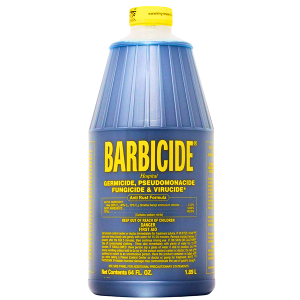 חומר חיטוי - BARBICIDE ברביסייד חומר חיטוי 1.89 ליטר מאת ברביסייד BARBICIDE | | אידיאלית ל- ברביסייד וולדן חומרי חיטוי וניקוי מוצרים לספר מכונות תספורת תספורות בבית | מושלמת ל- {{ product_use_case }}