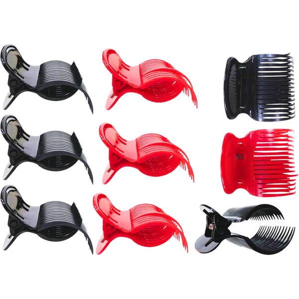 קליפס לשיער - קליפסים לרולים (6 יח' בשקית) מאת וולדן Welldan | | אידיאלית ל- וולדן קליפסים לשיער | מושלמת ל- {{ product_use_case }}