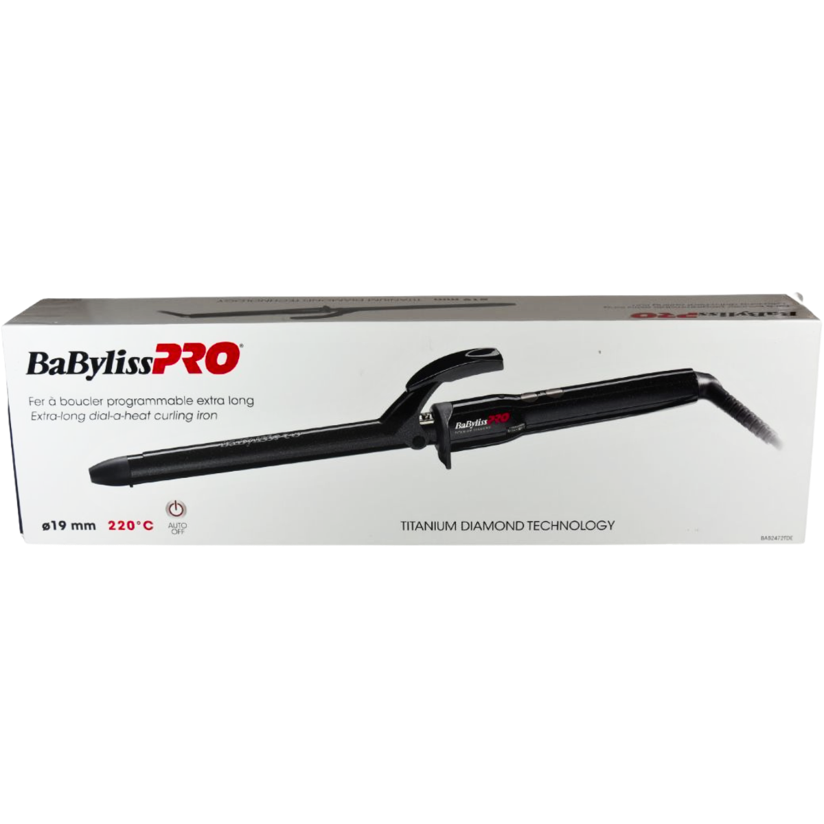 מכשירים חשמליים - מסלסל שיער מקצועי בייביליס פרו עם פלטות טיטניום BAB2472TDE BabylissPRO מאת בייביליס BABYLISS | | אידיאלית ל- בייביליס מסלסלי שיער | מושלמת ל- {{ product_use_case }}