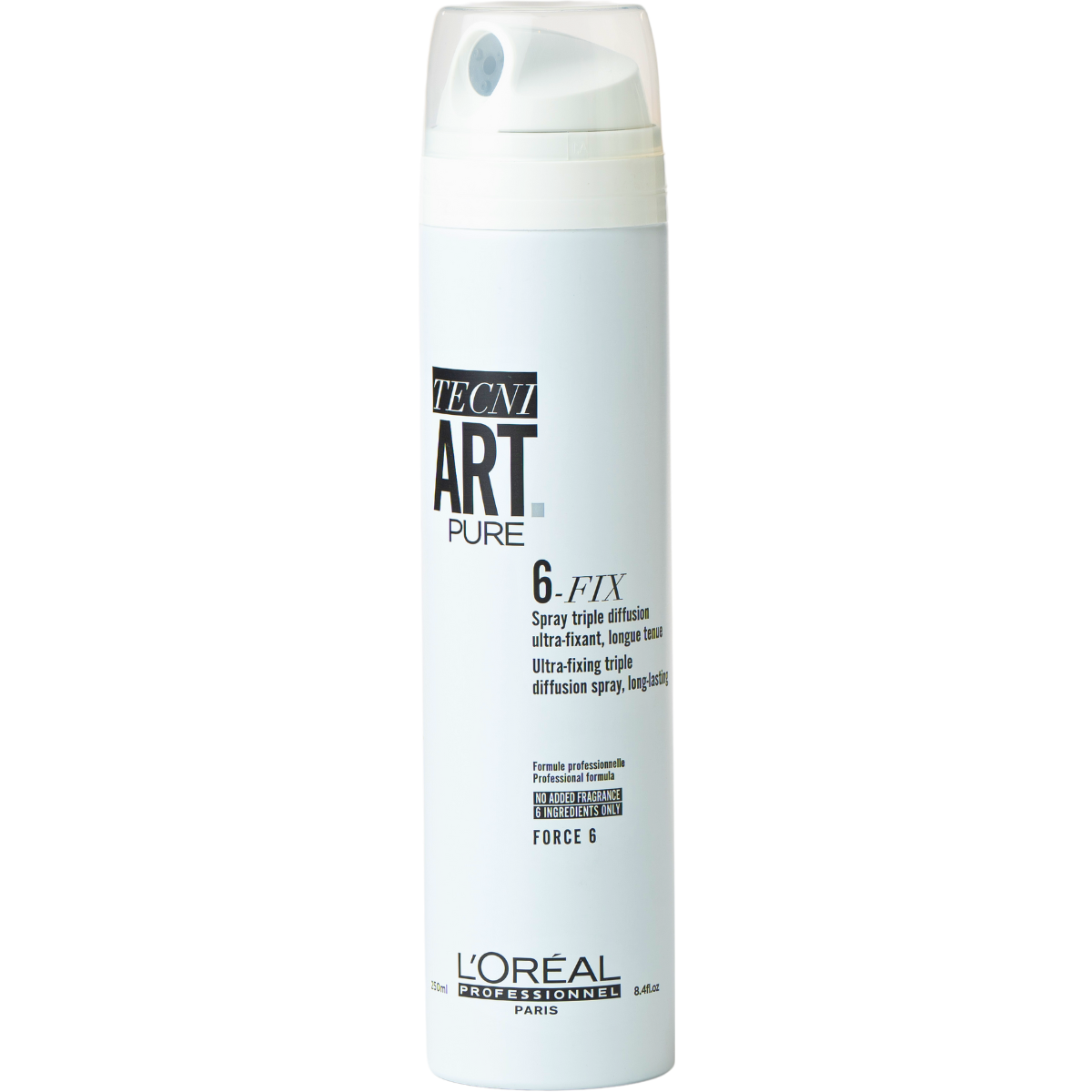 ספריי לשיער - ספריי קיבוע עמיד 6 FIX חוזק 6 LOREAL לוריאל 250 מ"ל מאת לוריאל LOREAL | | אידיאלית ל- X לוריאל ספריי לשיער | מושלמת ל- {{ product_use_case }}