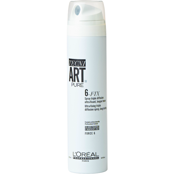 ספריי לשיער - ספריי קיבוע עמיד 6 FIX חוזק 6 LOREAL לוריאל 250 מ"ל מאת לוריאל LOREAL | | אידיאלית ל- X לוריאל ספריי לשיער | מושלמת ל- {{ product_use_case }}