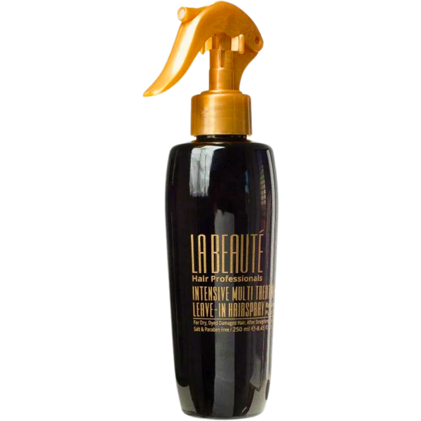 ספריי לשיער - לה בוטה אינטנסיב מולטי טריטמנט הייר ספריי טיפולי 250 מ"ל מאת לה בוטה LA BEAUTE | | אידיאלית ל- לה בוטה מסכה ללא שטיפה לשיער שיקום שיער | מושלמת ל- {{ product_use_case }}
