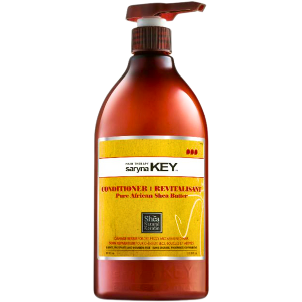 מרכך לשיער - קונדישינר חמאת שיאה לשיער יבש, פגום או מוחלק SARYNA KEY סרינה קיי 1000 מ"ל מאת סרינה קיי SARYNA KEY | | אידיאלית ל- ללא מלחים מרכך לשיער סרינה קיי | מושלמת ל- {{ product_use_case }}