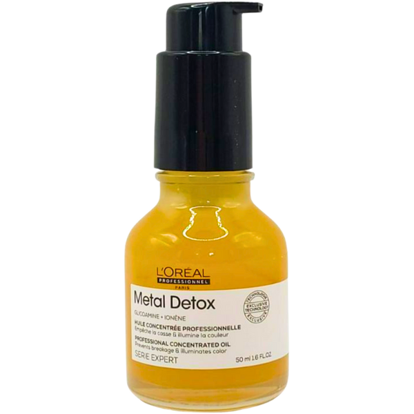 סרום לשיער - שמן מטאל דיטוקס METAL DETOX להזנה והגנה לוריאל 50 מ"ל מאת לוריאל LOREAL | | אידיאלית ל- X לוריאל סרום לשיער סרום לשיער בלונד גוונים ומובהר שיקום שיער שיקום שיער לבלונד | מושלמת ל- {{ product_use_case }}