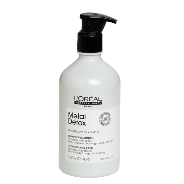 שמפו לשיער - שמפו מטאל דיטוקס METAL DETOX לנטרול מתכות לשיער שעבר צביעה בליאג` או הבהרה LOREAL לוריאל 500 מ"ל מאת לוריאל LOREAL | | אידיאלית ל- X לוריאל שיקום שיער שיקום שיער לבלונד שמפו לשיער שמפו לשיער בלונד גוונים ומובהר | מושלמת ל- {{ product_use_case }}