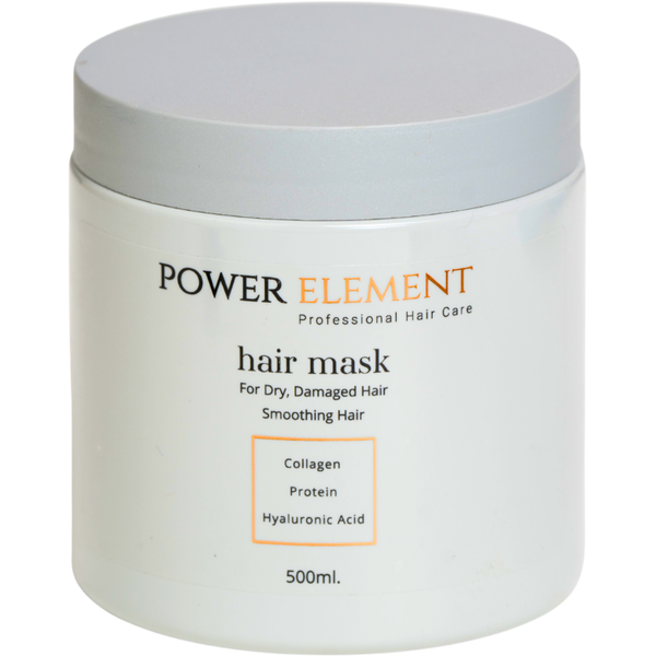 מסכה לשיער - מסכה לשיער POWER ELEMENT לשיער יבש, פגום ולשיער שעבר החלקה 500 מ"ל מאת פאוור אלמנט POWER ELEMENT | | אידיאלית ל- מסכה לשיער פאוור אלמנט | מושלמת ל- {{ product_use_case }}