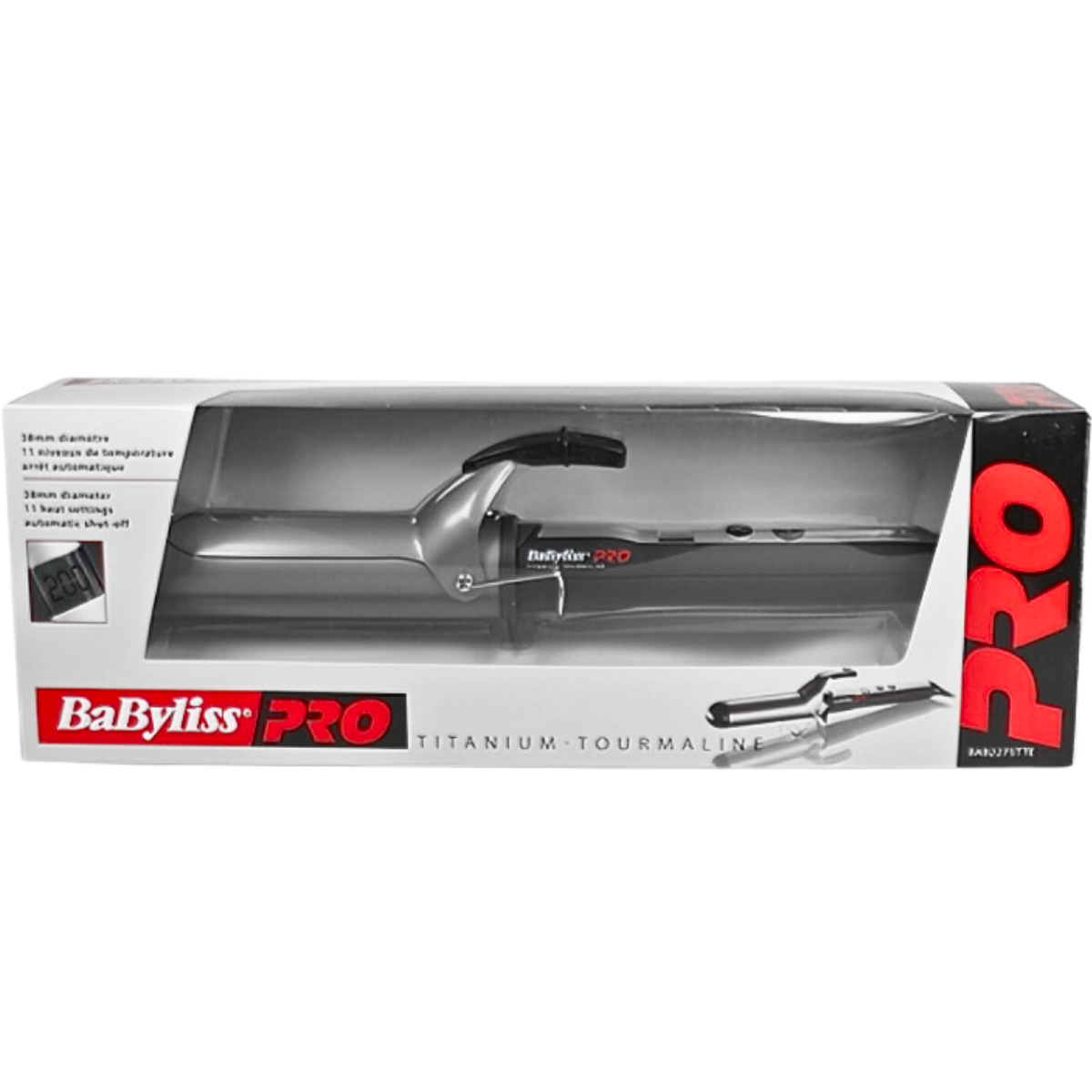 מכשירים חשמליים - מסלסל טורמלין טיטניום דיגיטלי בייביליס 19 מ"מ דגם: BAB2172TTE מאת בייביליס BABYLISS | | אידיאלית ל- בייביליס מסלסלי שיער | מושלמת ל- {{ product_use_case }}