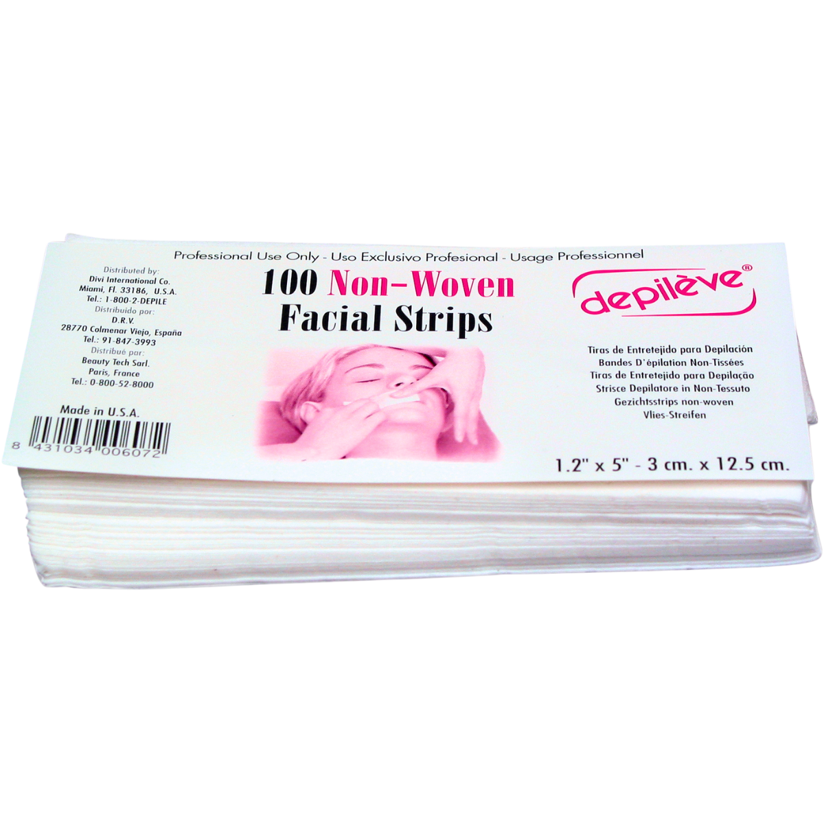 שעווה להסרת שיער - רצועות בדים להסרת שעווה 12 ס"מ דפילב מאת דפילב DEPILEVE | | אידיאלית ל- דפילב מוצרים נילווים לשעווה | מושלמת ל- {{ product_use_case }}