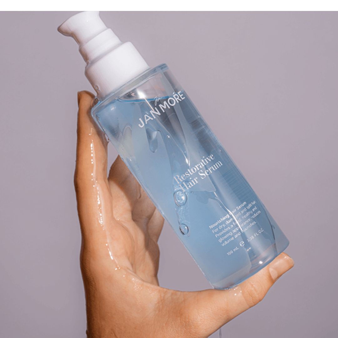 סרום לשיער - סרום RESTORATIVE לנשירה ושיקום יום יומי 100 מ"ל JAN MORE מאת ז׳אן מור JAN MOŔE | | אידיאלית ל- הגנה מהשמש ז׳אן מור סרום לשיער סרום נגד נשירה | מושלמת ל- {{ product_use_case }}